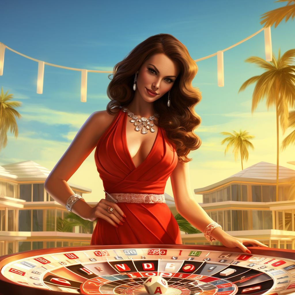 Meja baccarat dan roulette live dealer kasino VIO188 dengan kualitas streaming HD dan dealer profesional